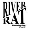 River Rat Mississippi River Left Pocket.. Bla